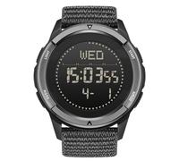 NORTH EDGE ALPS Reloj Digital Hombre Sin App con Podómetro y Brújula, 50 m | Colección ALPS: sin app, podómetro y brújula