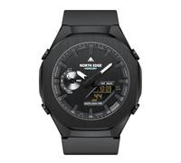 NORTH EDGE Mercury Reloj para Hombre Analógico Digital, Reloj Deportivo con Hora Mundial, Cronómetro, Cuenta Atrás, 5 Alarmas, Luz LED y Resistencia al Agua 50 m