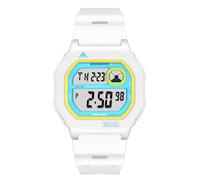 NORTH EDGE Reloj digital deportivo en color blanco polar (para jóvenes a partir de 12 años y adultos), resistente al agua 50 m • 35 g ultraligero • Correa de TPU resistente al desgarro cuenta atrás