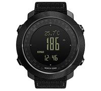 NORTH EDGE Reloj Táctico de Supervivencia para Hombres, Reloj de Pulsera Digital con Altímetro Barómetro Brújula, para Deportes, Senderismo, Natación, Ejército Militar.