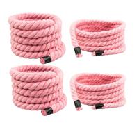 North Hill Goods Cordones de cuerda gruesa: cordones de repuesto perfectos para tenis AF1 y otros tenis de moda/atletismo, Rosado