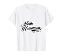 North Hollywood Los Ángeles Adecuado para Hombres y Mujeres. Camiseta