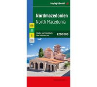 North Macedonia 1:200.000 2025: 1:200,000 scale map: AK 0717 (Auto karte)