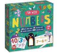 North Parade Publishing Fun with Numbers Activity Set - Comes with Number Practice Book and Wipe-Clean Counting Cards