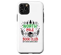North Pole Book Club Hot Cocoa Christmas Reading Bookish Era Carcasa para iPhone 11 Pro
