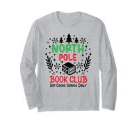 North Pole Book Club Hot Cocoa Christmas Reading Bookish Era Manga Larga