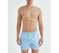 North Sails Bañador de hombre 36 cm estampado. Azul claro M