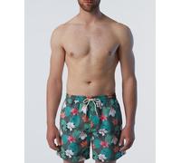 North Sails Bañador de hombre 40 cm estampado. Verde XL