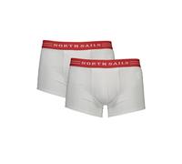 North Sails- Boxer de Algodón Blanco- Underwear- Hombre- Blanco- S- Boxer de Algodón Blanco