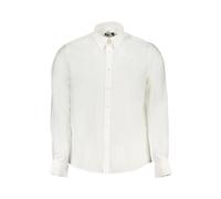 North Sails - Camisa Blanca de Algodón con Bordado - Shirts - Hombre - Blanco - XL -