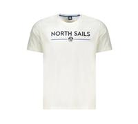 North Sails - Camiseta de Algodón Blanca para Hombre - Tops - Hombre - Blanco - M -