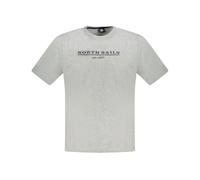 North Sails - Camiseta de algodón - Tops - Hombre - Gris - 3XL -