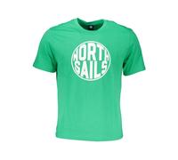 North Sails - Camiseta de algodón - Tops - Hombre - Verde - L -