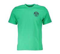 North Sails - Camiseta de manga corta con cuello redondo - Tops - Hombre - Verde - XL -
