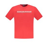 North Sails - Camiseta de Manga Corta - Tops - Hombre - Rojo - XL -