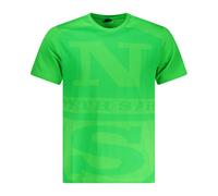 North Sails - Camiseta de Manga Corta - Tops - Hombre - Verde - M -