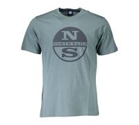 NORTH SAILS T-SHIRT MANICHE CORTE UOMO VERDE