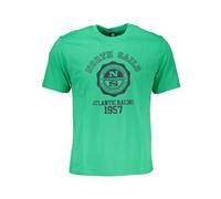 North Sails - Camiseta de Manga Corta - Tops - Hombre - Verde - XL -