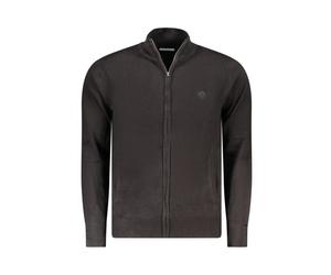 North Sails - Cárdigan de Nylon Negro con Bordado - Knitwear - Hombre - Negro - XL -