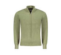 North Sails - Cárdigan de Nylon Verde con Bordado - Knitwear - Hombre - Verde - S -