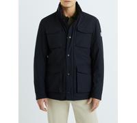 North Sails Cazadora de hombre field jacket con cremallera oculta. Azul marino 2XL