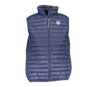 North Sails - Chaleco Azul sin Mangas con Bolsillos y Logo - Jackets - Hombre - Azul - 2XL -