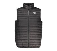 North Sails- Chaqueta de Poliamida Negra con Cremallera- Jackets- Hombre- Negro- XL- Chaqueta de Poliamida Negra con Cremallera