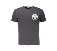 North Sails - Cotton T-Shirt - Tops - Hombre - Gris - L -