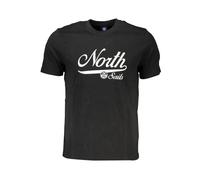 North Sails - Cotton T-Shirt - Tops - Hombre - Negro - 2XL -