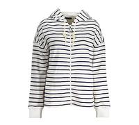 NORTH SAILS FELPA CON ZIP DONNA BIANCO