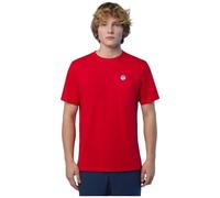 North Sails Hombre Camiseta de Jersey de Algodón con Mangas Cortas - Ajuste Regular, rojo, 3XL