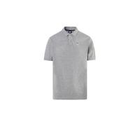 North Sails Hombre Polo de Piqué de Algodón con Mangas Cortas - Ajuste Regular, Grey Melange, 3XL
