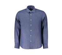 North Sails - Linen Shirt - Shirts - Hombre - Azul - S -