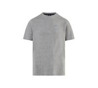 North Sails Men-t-Shirts Camisetas Hombre (Paquete de 1), Grey Melange, L