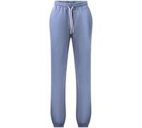 North Sails - Pantalón Deportivo de Algodón Azul con Estampado - Trousers - Mujer - Azul - XL -