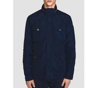 North Sails Parka de hombre azul con cuatro bolsillos. Azul marino 50 (M)