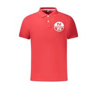 North Sails - Polo de Algodón Rojo - Tops - Hombre - Rojo - L -