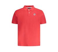 North Sails - Polo de Algodón Rojo para Hombres - Tops - Hombre - Rojo - S -