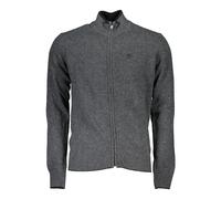 North Sails - Classic Fit Zip Up Cardigan - Sweatshirts & Hoodies - Hombre - Gris - XL -