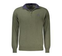 North Sails- Jersey de Cachemira Verde- Knitwear- Hombre- Verde- S- Jersey de Cachemira Verde