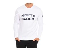 North Sails - Sudadera con cuello redondo acanalado - Sweatshirts & Hoodies - Hombre - Blanco - L -