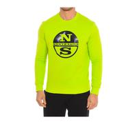 North Sails - Sudadera con Cuello Redondo Acanalado - Sweatshirts & Hoodies - Hombre - Verde - M -