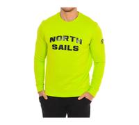 North Sails - Sudadera Cuello Redondo Acanalado - Sweatshirts & Hoodies - Hombre - Verde - XL -