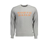 North Sails - Suéter de algodón - Sweatshirts & Hoodies - Hombre - Gris - L -