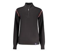 North Sails - Suéter de Manga Larga con Media Cremallera - Sport - Mujer - Negro - XS -