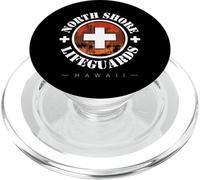 North Shore Hawaii Beach Patrol - Diseño de Surf al Atardecer PopSockets PopGrip para MagSafe