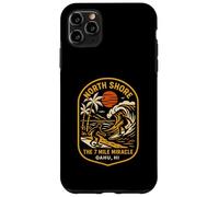 North Shore Surfing The 7 Mile Miracle Vintage Beach Li para Hombre Carcasa para iPhone 11 Pro MAX