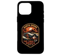 North Shore Surfing The 7 Mile Miracle Vintage Beach Li para Hombre Carcasa para iPhone 16 Pro MAX