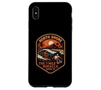 North Shore Surfing The 7 Mile Miracle Vintage Beach Li para Hombre Carcasa para iPhone XS MAX