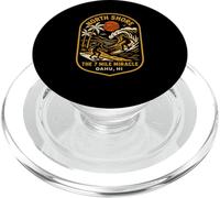 North Shore Surfing The 7 Mile Miracle Vintage Beach Li para Hombre PopSockets PopGrip para MagSafe
